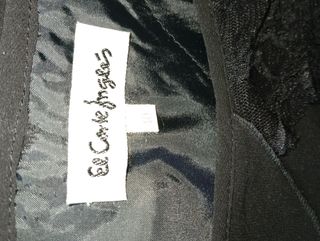 Vestido fiesta negro el corte ingles 