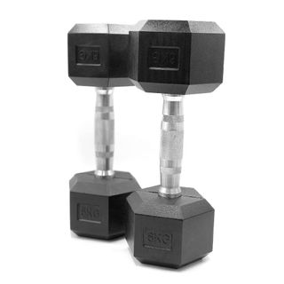 Pack 2 Mancuernas Hexagonales 6 kg 🏋️‍♀️