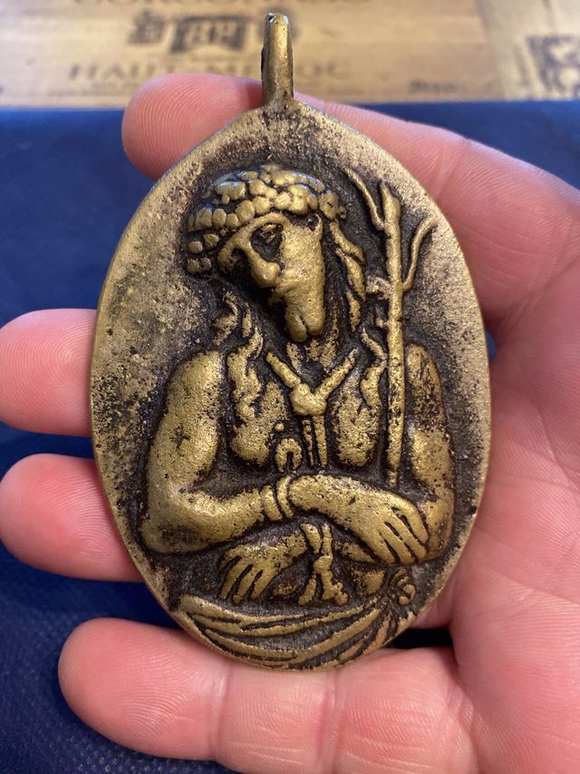 Medaglia bronzo Ecce Homo antica