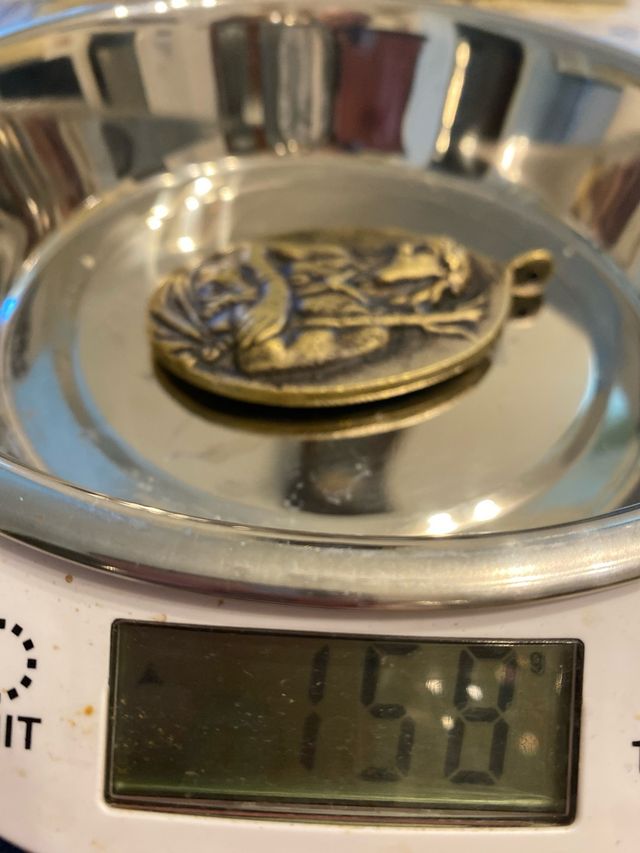 Medaglia bronzo Ecce Homo antica