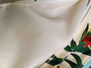Borsa donna Canvas Butterflies e fiori