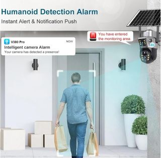 Cámara Solar con Tarjeta SIM 4G