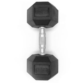 🏋️ Mancuerna Hexagonal 12,5 kg – 1 unidad