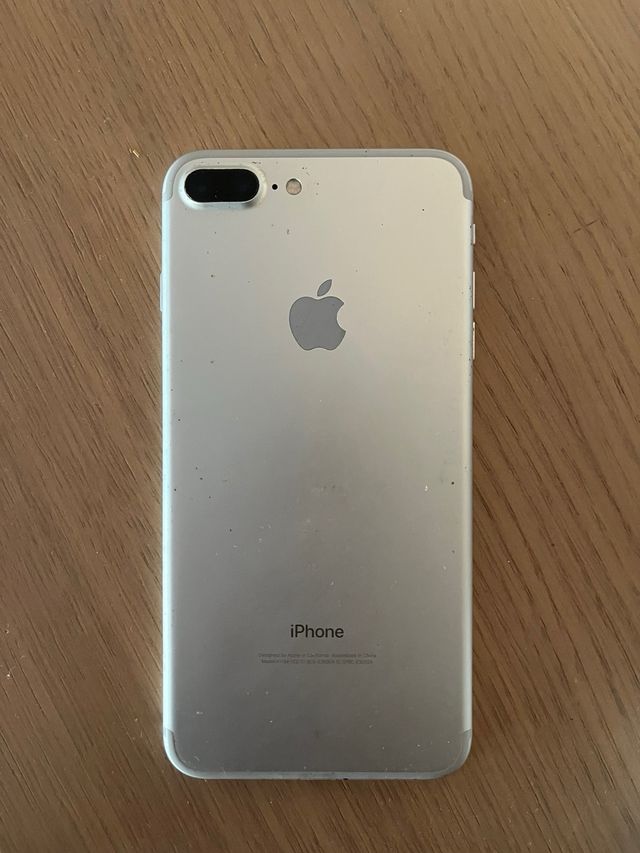 iPhone 7 Plus - Plata/Blanco