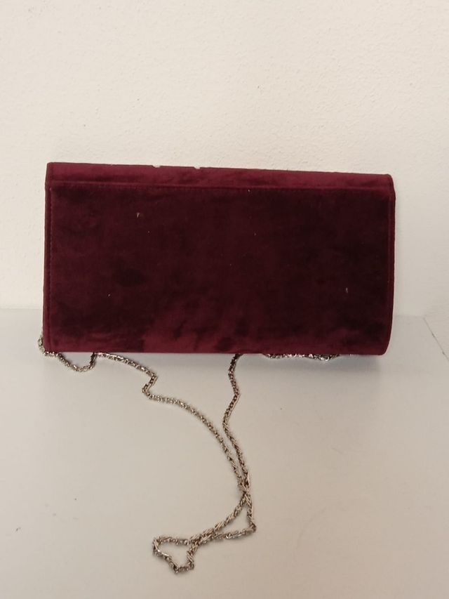 Borsa Prima Donna ricamata rossa