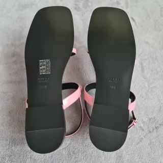 Sandalias de piel Gucci Pink
