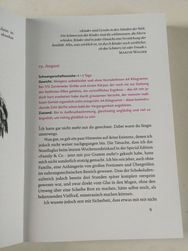 Unter dem Herzen: Ansichten einer neugeborenen ...