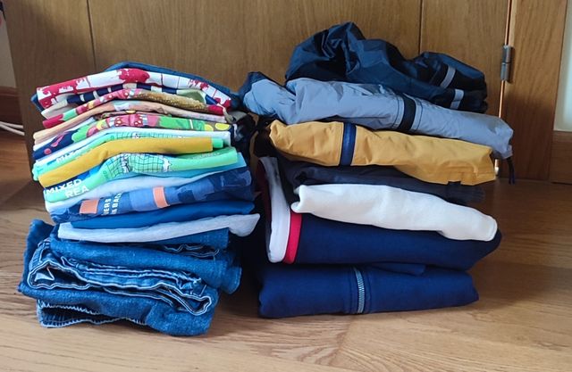 LOTE ROPA T 13-14 NIÑO
