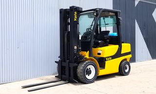 CARRETILLA ELEVADORA GAS 3.500KG TRIPLE SEMINUEVA