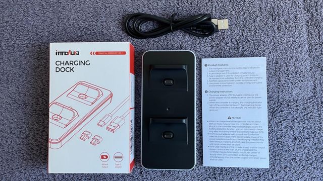 Estación de carga portátil para mandos PS5