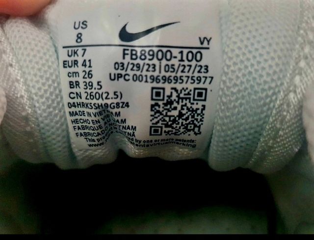 Zapatillas Nike Air Pegasus 89 - Blancas y Azules