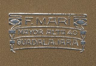 Fotografía novios estudio F. Marí - Guadalajara 