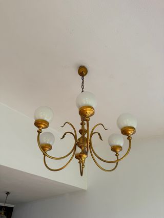 Lámpara antiguas retro vintage