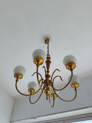 Lámpara antiguas retro vintage