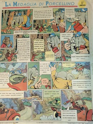 Fumetti il virtuoso 1939 vintage 19 giornali