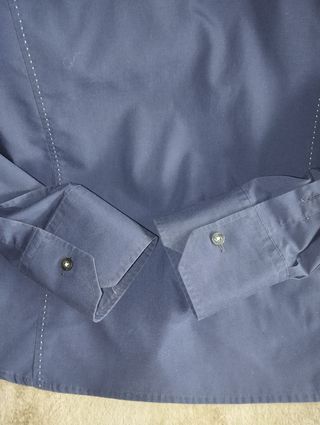 Camicia Guess blu' uomo