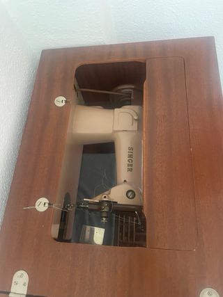 Máquina coser Singer + mueble