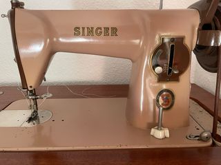 Máquina coser Singer + mueble