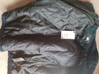 Cazadora cuadros pullandbear 