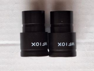 2 Oculari WF10X Microscopio