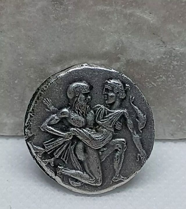 Statere Thassos argento - riproduzione