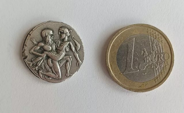 Statere Thassos argento - riproduzione