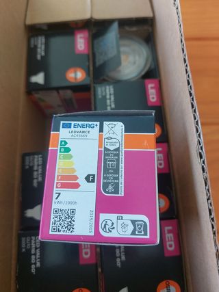 10x LED Osram GU10 3000K - lámparas