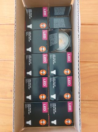 10x LED Osram GU10 3000K - lámparas