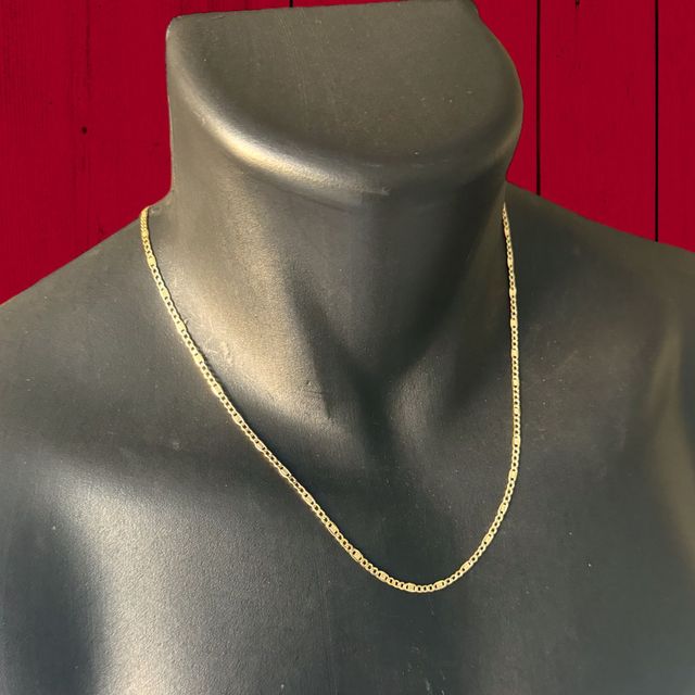 Collar Barbado Race 3.00 mm Oro 18 Kilates
