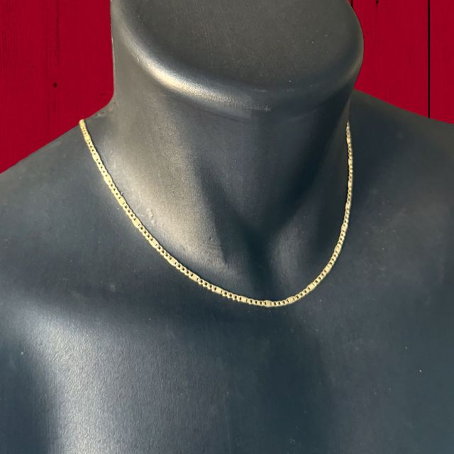 Collar Barbado Race 3.00 mm Oro 18 Kilates