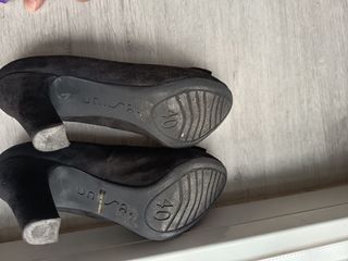 Zapatos Unisa negros tacón 10cm