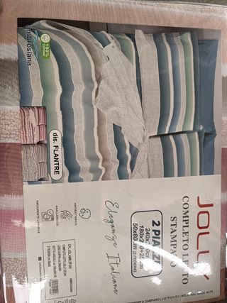 Lenzuola Matrimoniali Cotone Ambrosiana - 2 Piazze