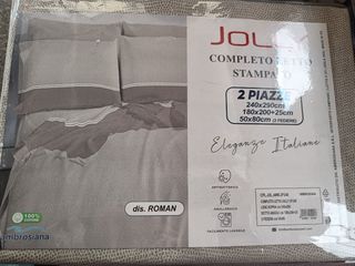 Lenzuola Matrimoniali Cotone Ambrosiana - 2 Piazze