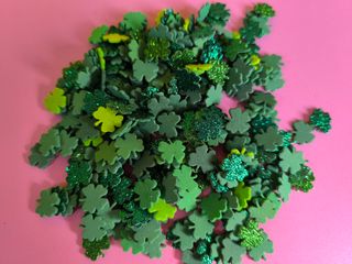 50 Quadrifogli Glitterati