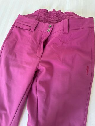Pantalón esquí mujer Wedze - morado