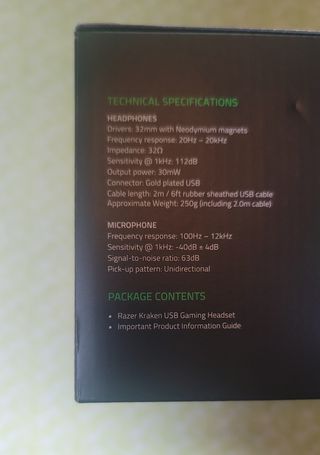 Cuffie Razer Kraken USB - gaming - music