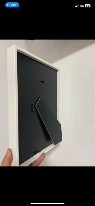 Quadretto incassato con libro