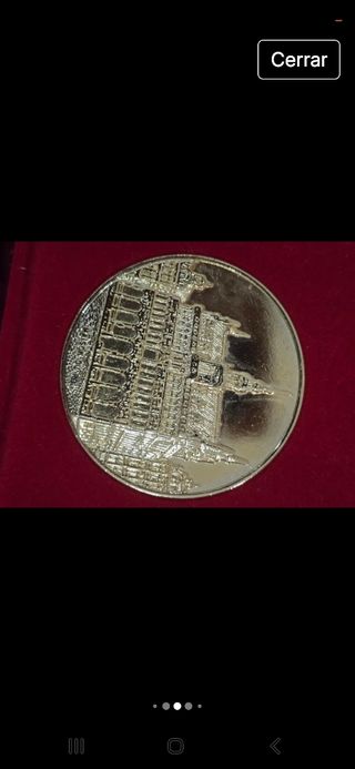 5 Monedas Conmemorativas en estuche