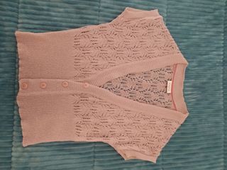 Chaleco rosa Gina - Talla 38