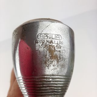 Antico fanalino anteriore per biciclette Aprilia