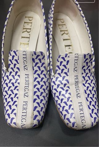 Zapatos PERTEGAZ - Azul y Blanco