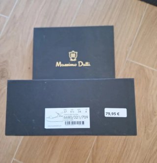 Sandalias de cuña de Massimo Dutti color cuero