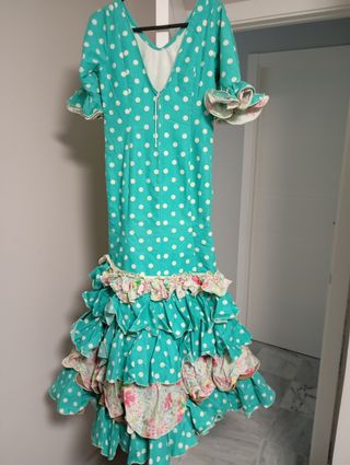 Traje Flamenca niña lunares