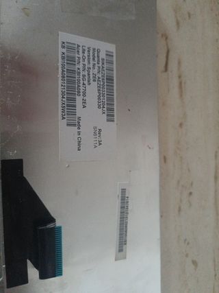 Teclado ZE6 para acer aspire one D260