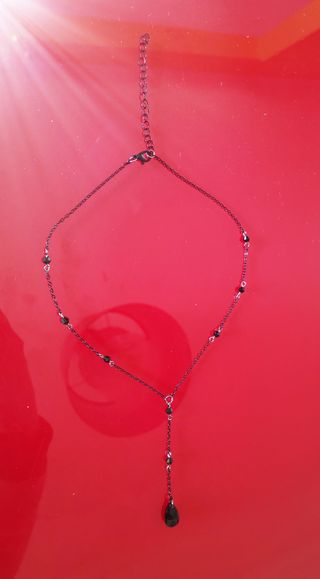 Collana con Pendente a Goccia d'Acqua