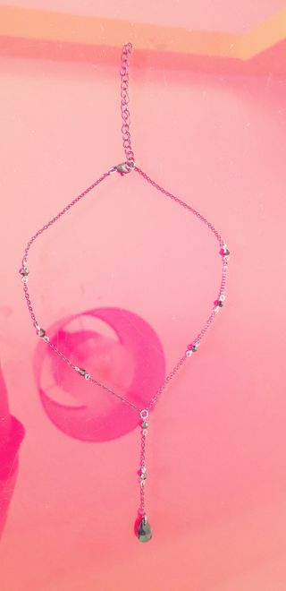 Collana con Pendente a Goccia d'Acqua