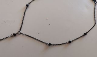 Collana con Pendente a Goccia d'Acqua