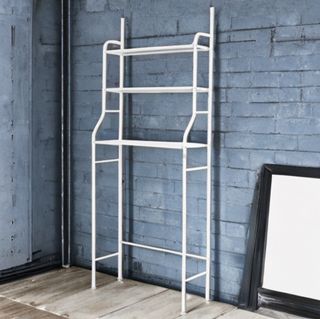 Scaffale metallo bianco 3 ripiani