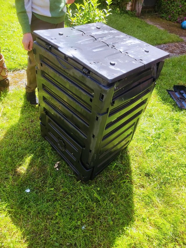 Compostadora de jardin
