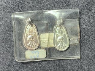 Medalla de plata bebé recién nacido